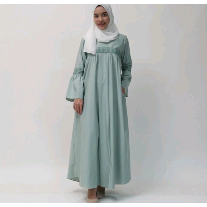 Elzatta Sarimbit Gamis Dewasa Perempuan Gamis Sarimbit Katun Bordir