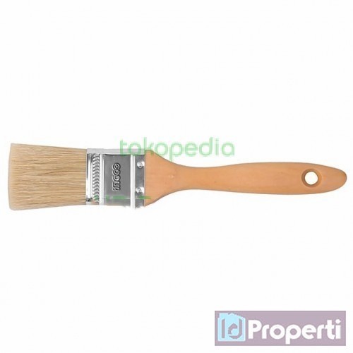 

Ingco CHPTB0501 Paint Brush 1inch Tebal 15mm Kuas Cat Minyak Kayu Besi