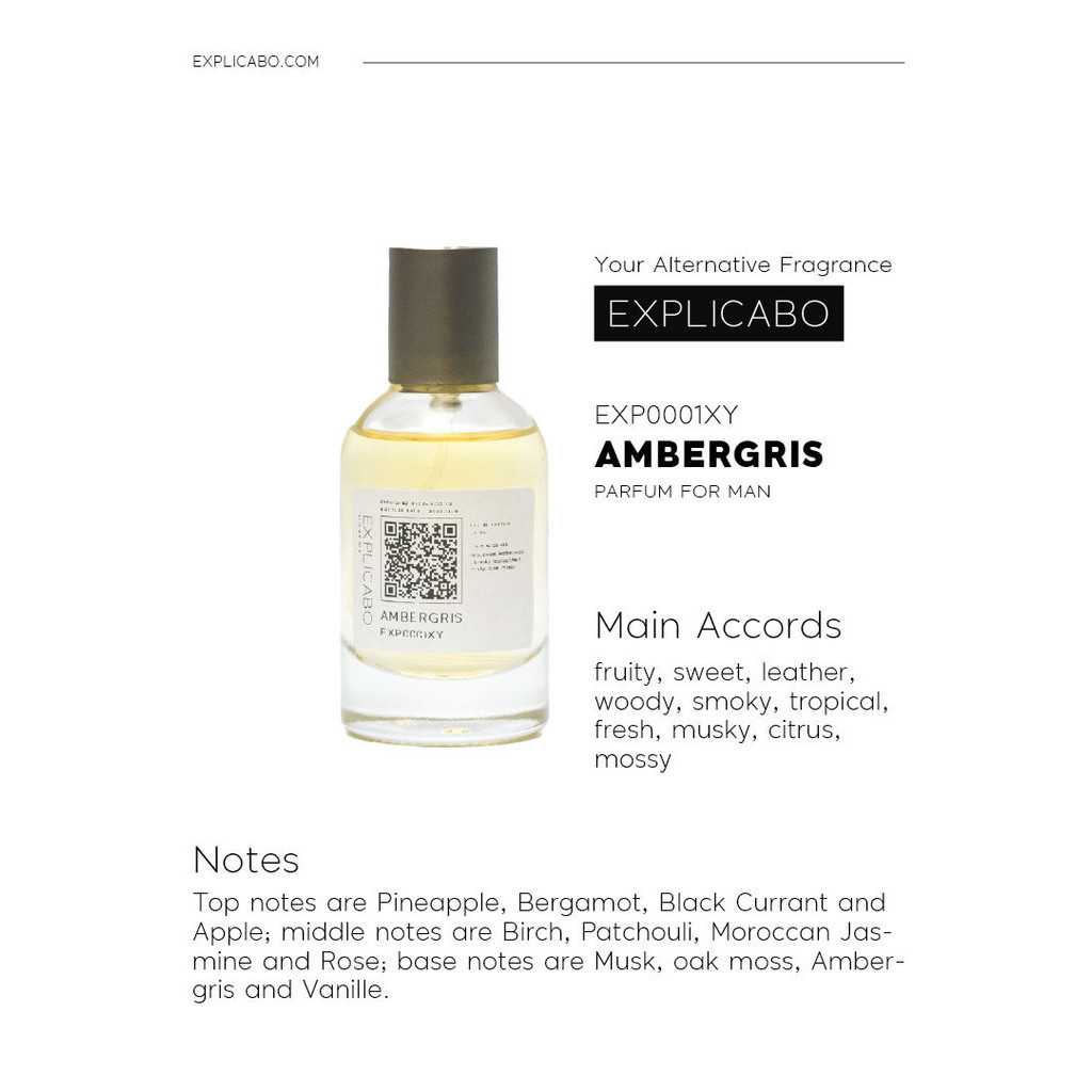 Explicabo Parfume - Ambergris