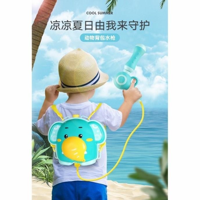 Water gun Backpack - Tembakan Air Anak - Tas pistol Air