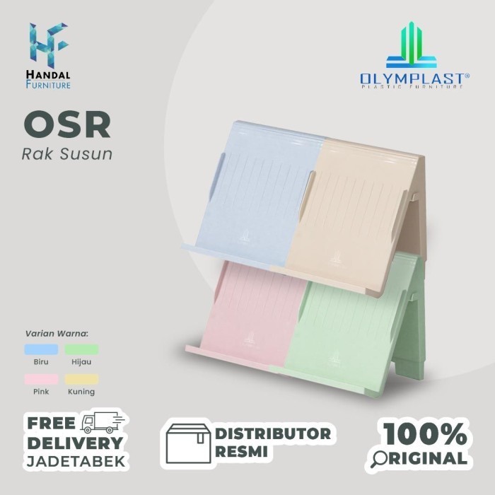 Rak Sepatu Plastik Osr / Rak Sepatu Susun / Rak Susun Plastik