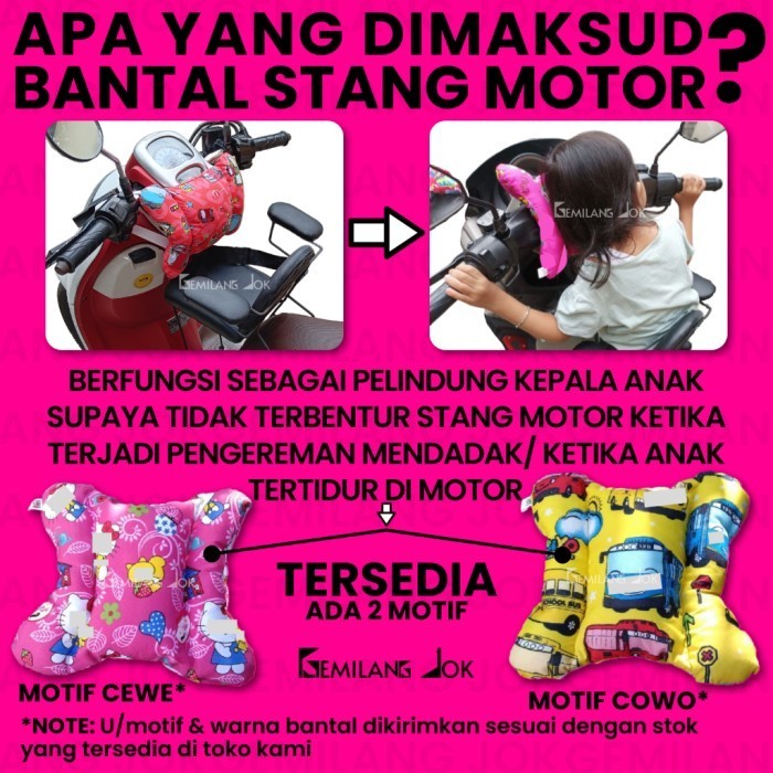Gemilang Jok Boncengan Anak Motor Vario 160