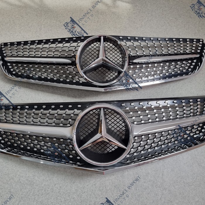 Grill Diamond Mercedes Benz W207 W212 Coupe Pre Facelift 10-12 Grille