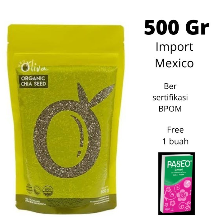 

Neo Oliva Organic Chia Seed Cia Seed 500G Healthy Food