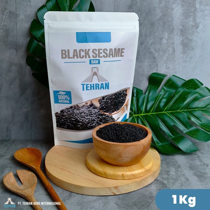 

Organic Raw Bla Sesame Seeds 1 Kg Biji Wijen Hitam Mentah