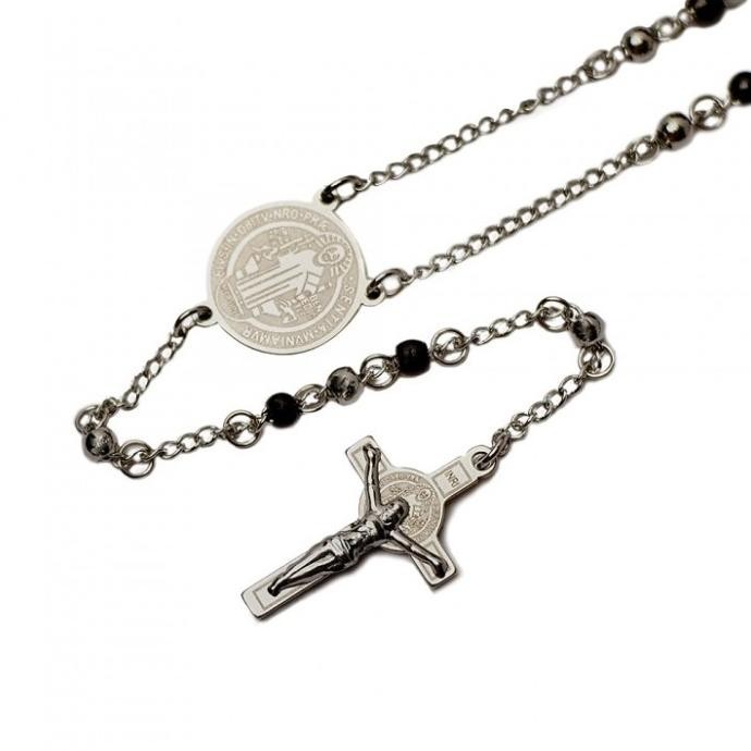 Rosario Titanium Diameter 4 mm / Harces Santo Benediktus