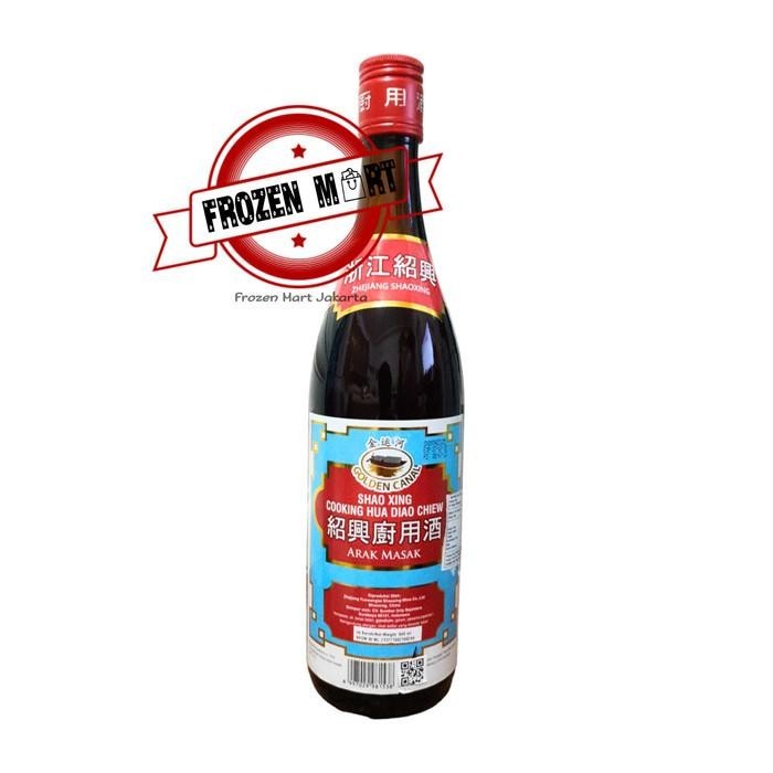 

GOLDEN CANAL Arak Masak ShaoXing HuaDiao Wine / Cooking Wine 640 Ml Kualitas Terbaik