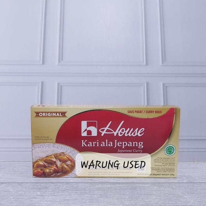 

House Curry Sauce Halal - Saus Kari ala Jepang Roux 300 Gram spicy MRS01