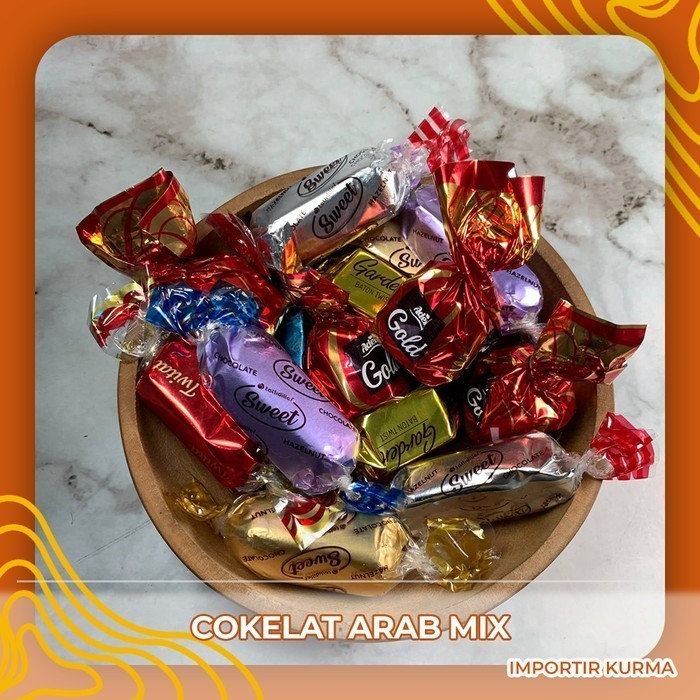 

populer] COKLAT ARAB MIX OLEH OLEH HAJI UMROH ORIGINAL COKELAT TURKEY 500gr/1kg