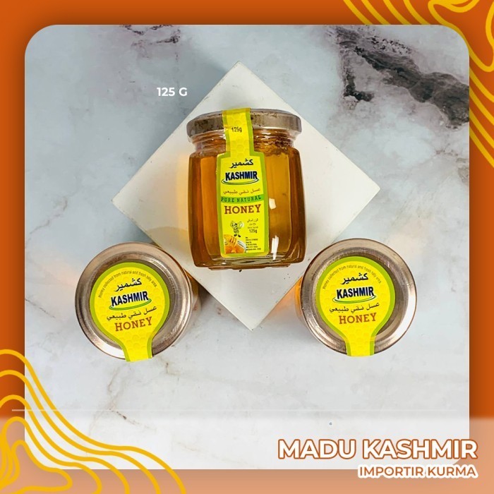 

Produk Terbaik] MADU KASHMIR 100% ORIGINAL PURE NATURAL HONEY 125gr 1pcs