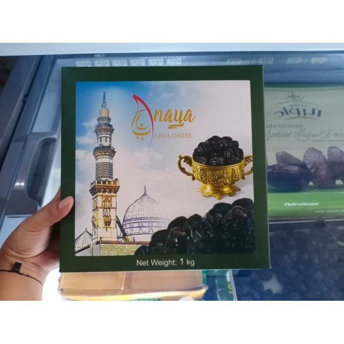 

Ready oke] Kurma Ajwa Anaya 1kg
