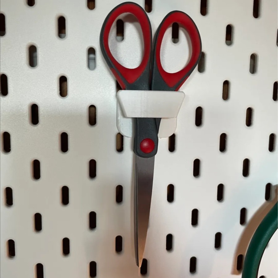 

3D Print Custom Cantolan Dudukan Gunting Tang Papan Berlubang Pegboard