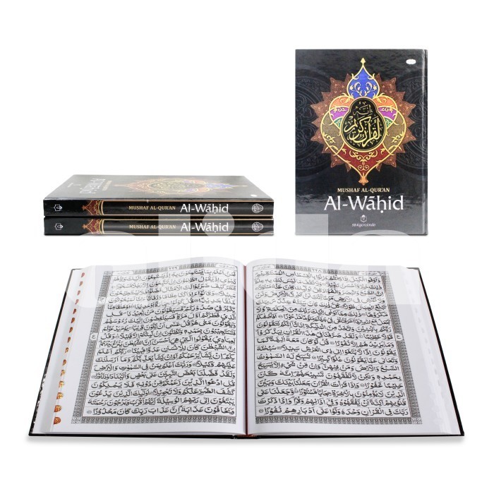 

Alquran Al-Wahid indeks uk besar A4, Al-Quran Alwahid sinar baru indek