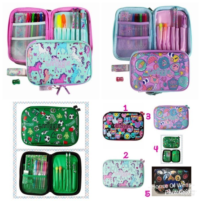 

SMIGGLE HITS STATIONERY GIFT PACK - TEMPAT PENSIL SET SMIGGLE