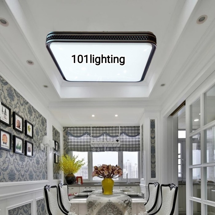 Lampu Plafon Led Minimalis Kotak Ruang Tamu Kamar Tidur 29668-50 Lampu