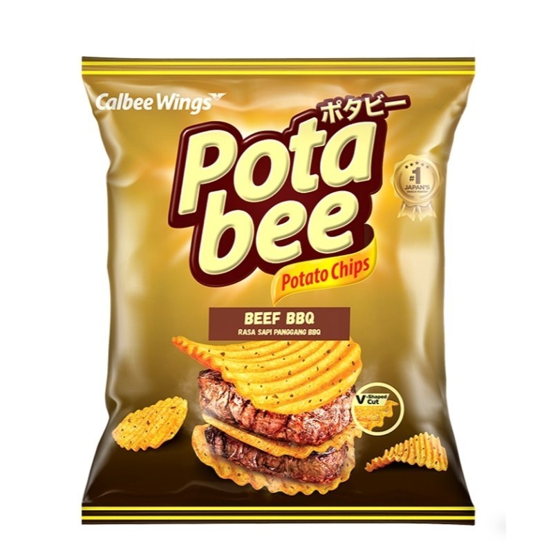 

POTABEE Potato Chips Barbeque Beef 120 g