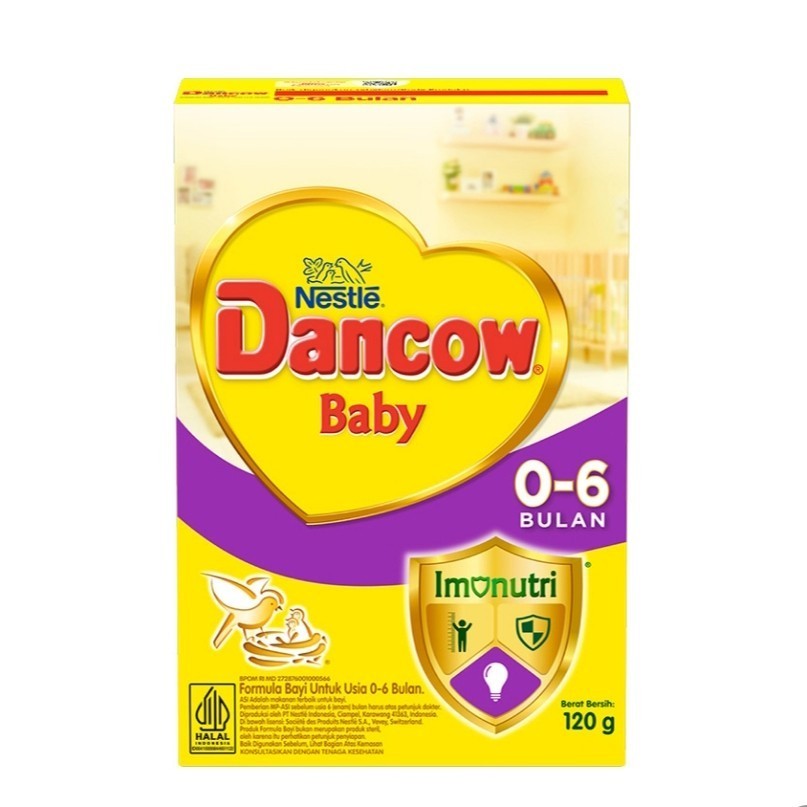 

DANCOW Baby Susu Formula Bayi 0 - 6 Bulan 120 g