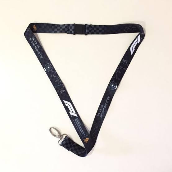 

Lanyard Formula 1 F1 Racing Singapore Bisa Satuan Custom Request