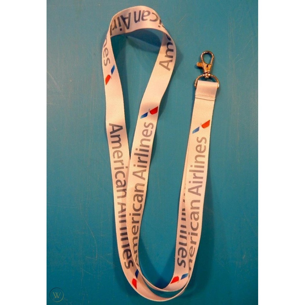 

Lanyard Maskapai Pesawat Ame rican Airlines Bisa Satuan Custom Request