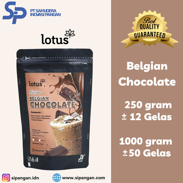 

Lotus Beian Chocolate Powder - Bubuk Numan Rasa Beian Coklat
