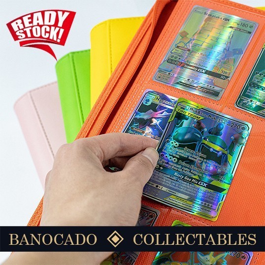 

Leather 9 Pocket Card Album Collection 3 X 3 Zipper [Kolektor Kartu]