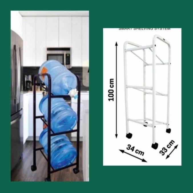 [New] Rak Galon 3 Susun Rak Dispenser 3 Susun Rak Galon Air 3 Susun