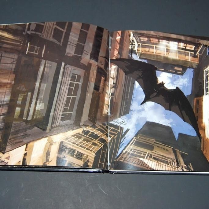[Bisa Cod] Batman Begins - Shadow Of Dark Knight Art Book Hardcover