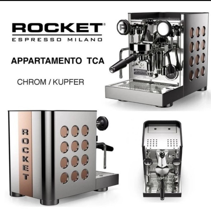 Ready Mesin Kopi espresso Rocket Appartamento / Coffee Machine New