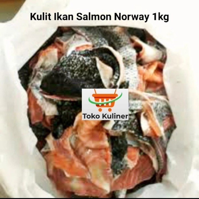 

Kulit Ikan Salmon Norway 1Kg