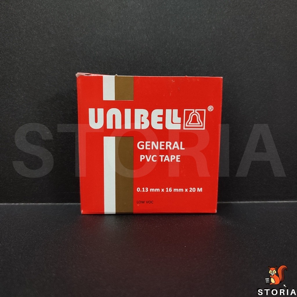 

UNIBEL Isolasi Listrik Hitam Dus 20 Meter