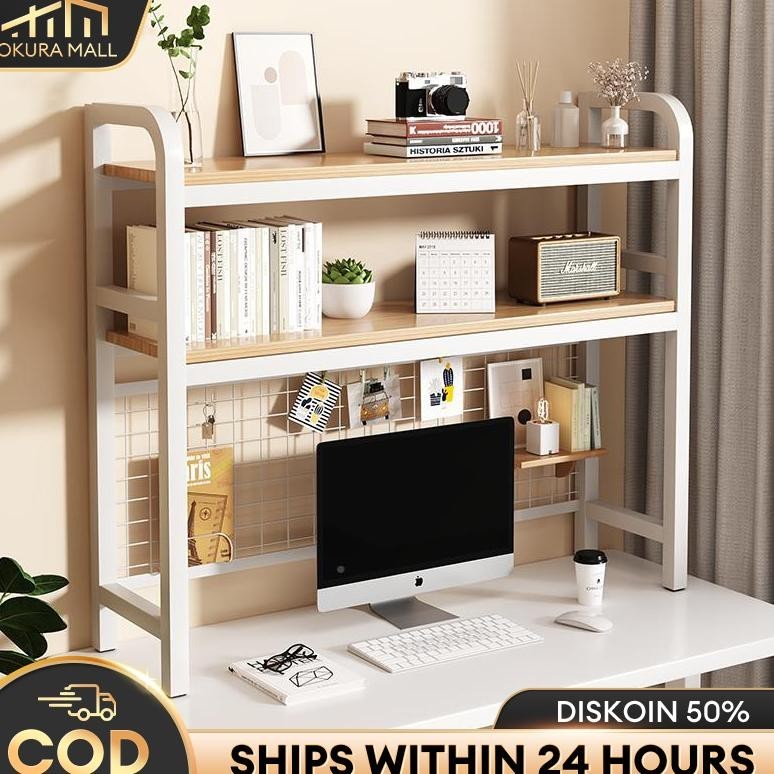 Rak Desktop Storage Rak Buku Desktop Rak Meja Stationery Rak Organizer Desktop Rak Polaroid