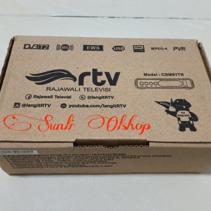 Set Top Box Tv Digital/Stb/Erima Siaran Tv Digital Cbm Rtv