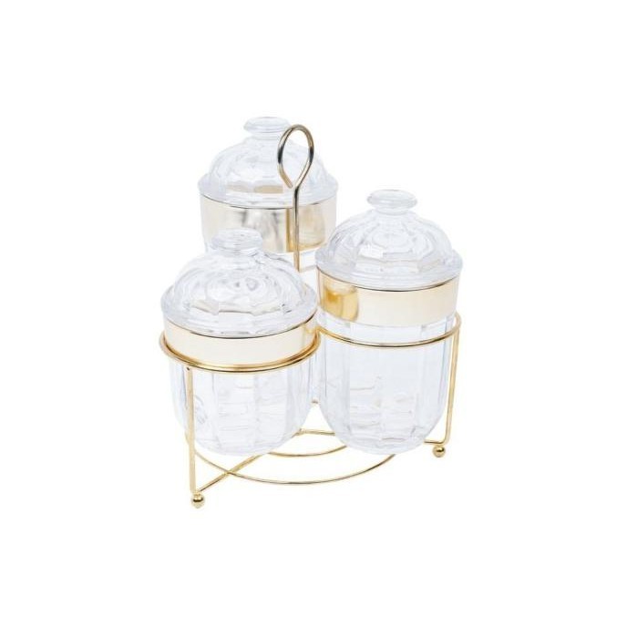[New] Glass Candy Jar Vicenza Sachi Vgc7504 / Toples Vicenza Wadah Saji