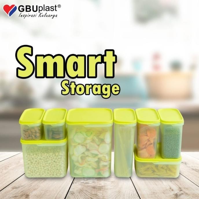 [New] Toples Plastik Set Kue Makanan Sealware Snack Smart Storage Gbu Plast