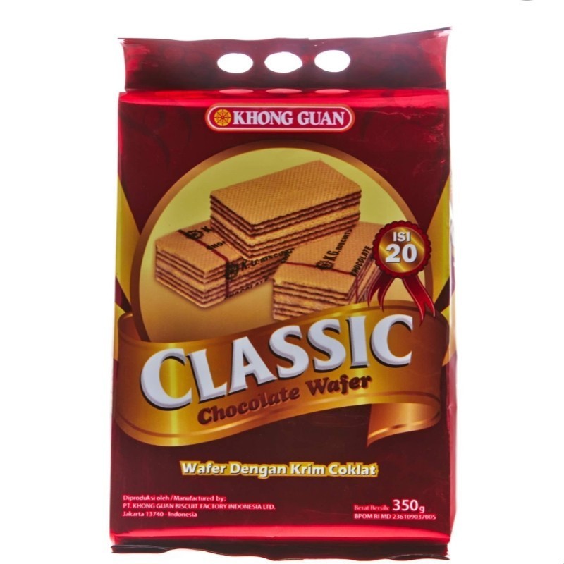 

KHONG GUAN Wafer Classic Chocolate 350 g