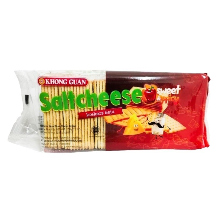 

KHONG GUAN Saltcheese Biskuit Sweet and Spicy 200 g