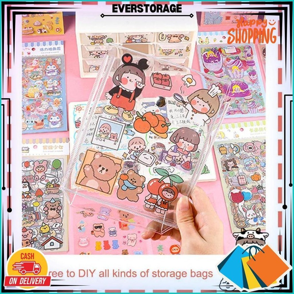 

Cod102Pcs/Set Stiker Kartun Lucu Tahan Air Stiker Buku Kecil Buku Pola Alat Tulis Diy Dekorasi -Yinmer Gratis Ongkir