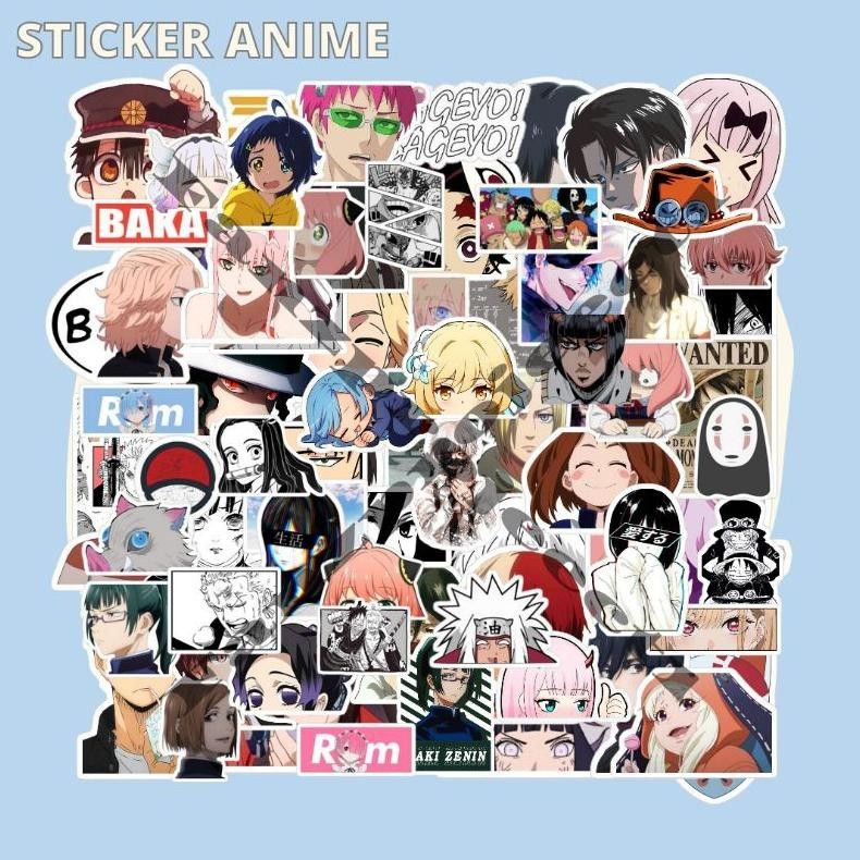 

Sticker Anime Murah (Random) Best Seller