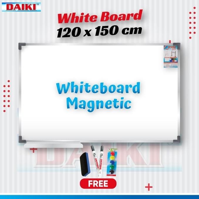 

Jual Whiteboard Daiki Magnetic 120X150 Cm