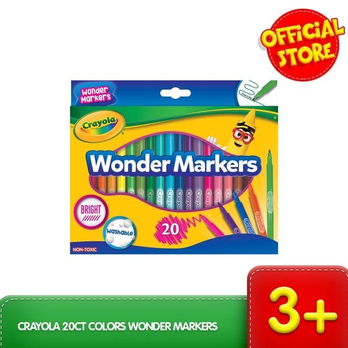 

Crayola 20ct Colors Wonder Markers
