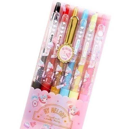 

my melody pen set / sanrio pen set / sanrio juice pen set