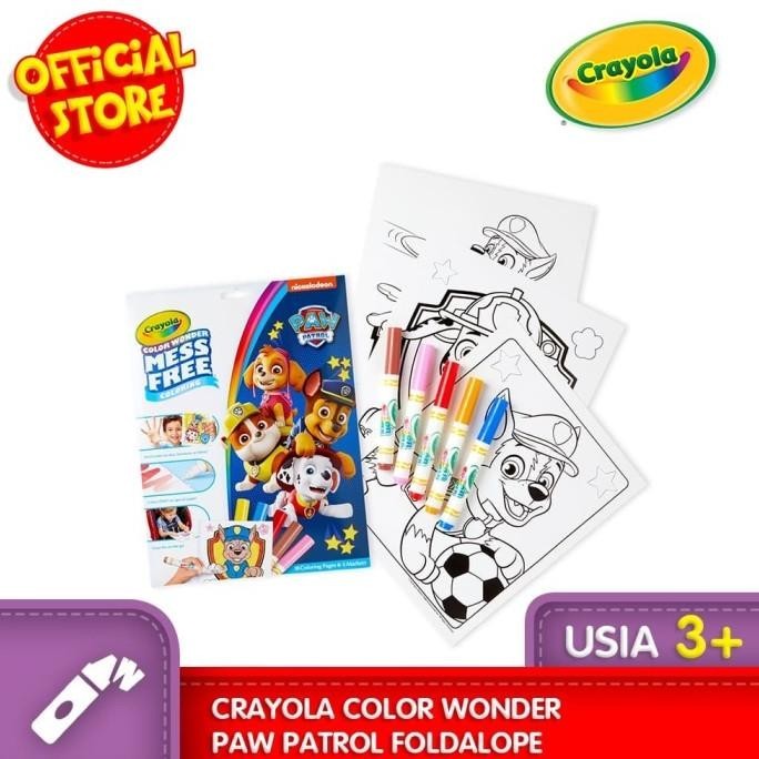 

CRAYOLA Color Wonder PAW PATROL Foldalope