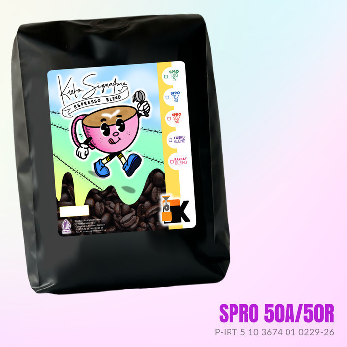 

Biji Kopi 1Kg Espresso Blend 50 Arabika / 50 Robusta