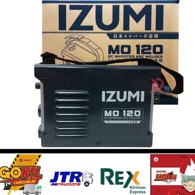 Izumi Travo Las Listrik Max 120A 900 Watt - Mesin Las Inverter Mo-120