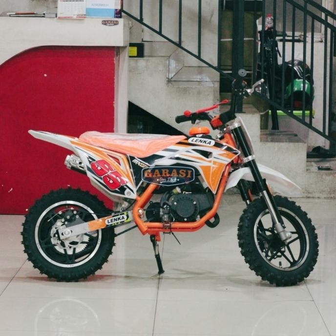 Motor Mini Trail LENKA MC55 Trail Mini MC55 50cc 2Tak Matic