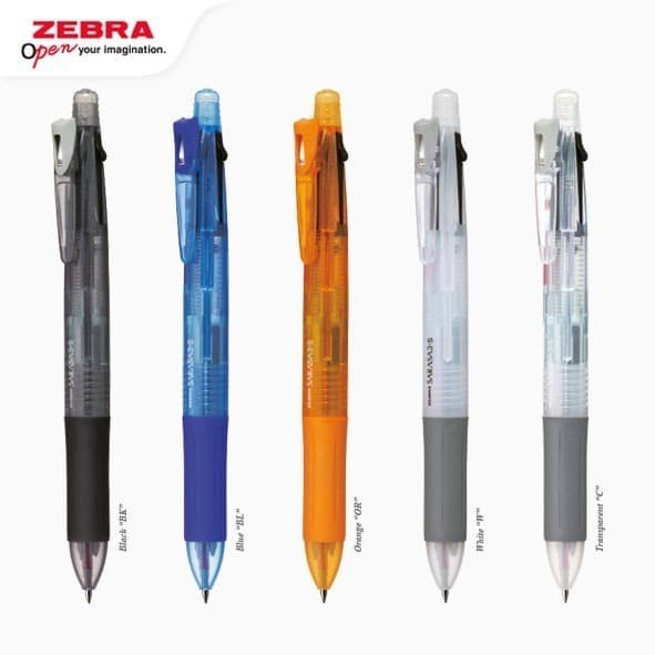 

Zebra Sarasa 3+S Multifungsi Gel Pen / Pulpen Plus Pensil / Pulpen Multifungsi / Pulpen Warna warni