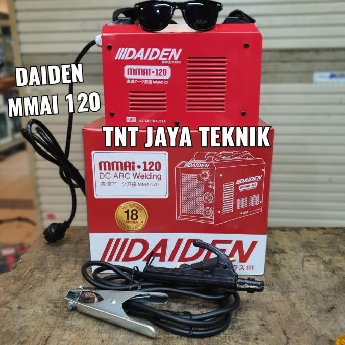 Mesin Las Daiden Mmai 120 / Travo Las Inverter Daiden Mmai 120 900Watt