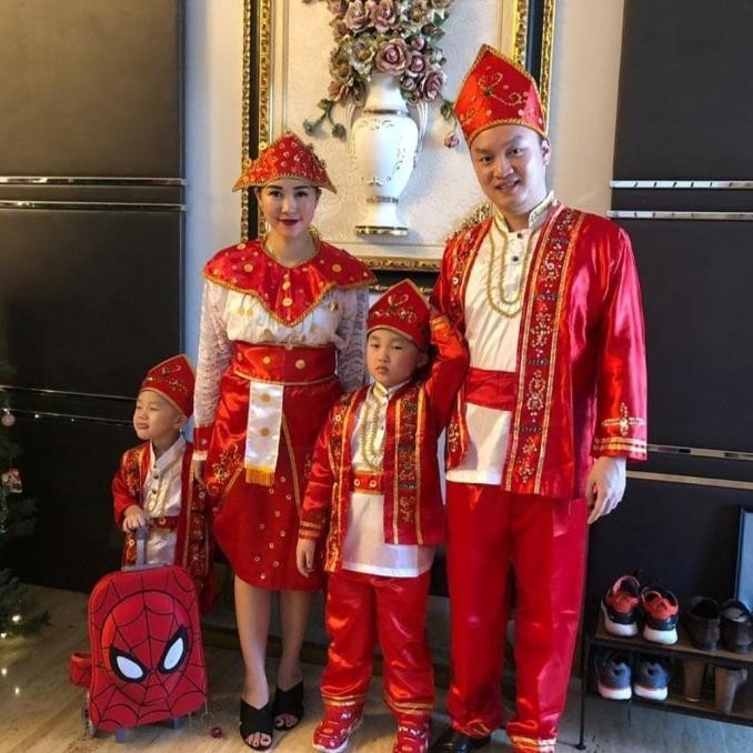 Baju Adat Maluku Dewasa / Baju Adat Ambon Dewasa