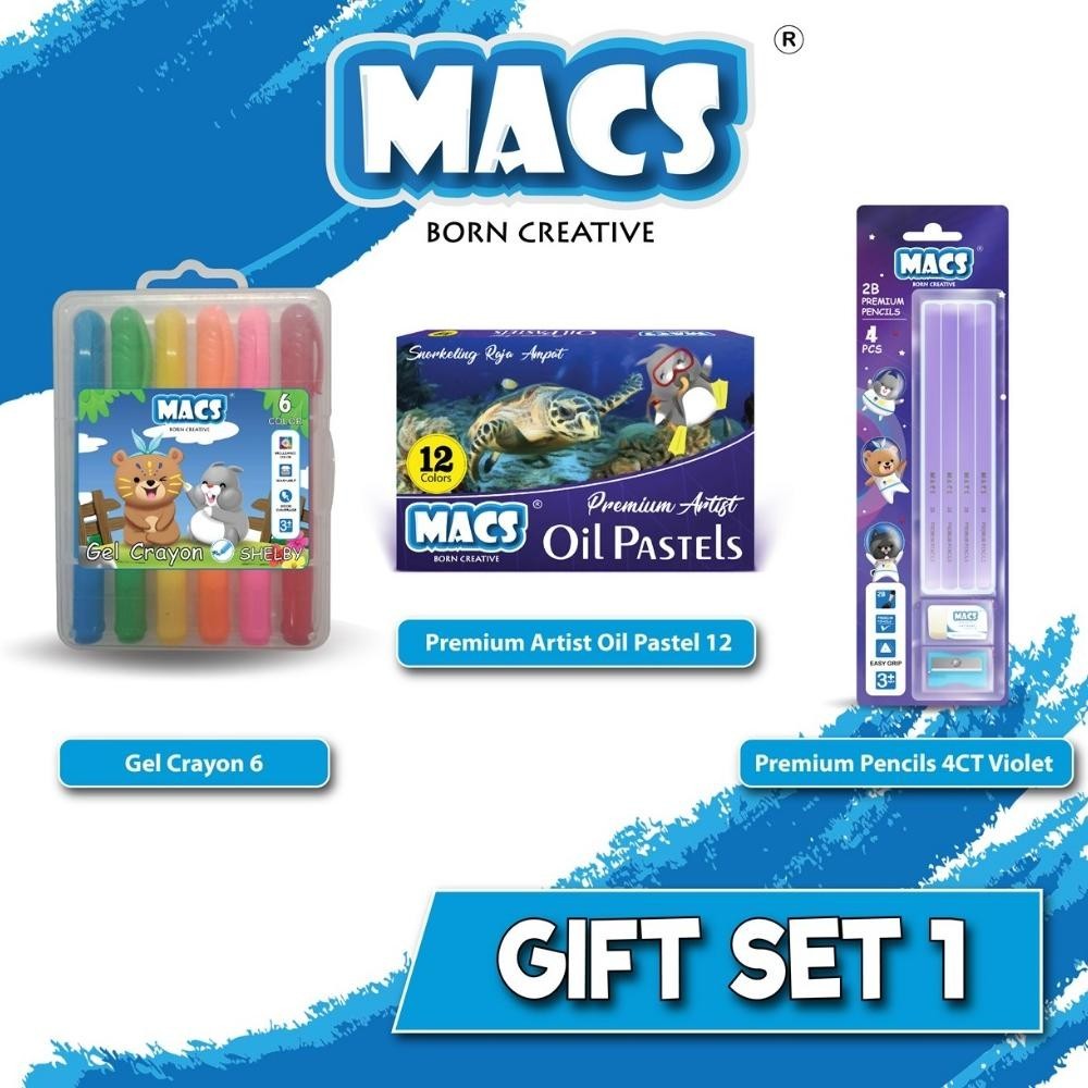 

Ter-98 Macs Gift Set 1 / Hampers / Crayon Promo