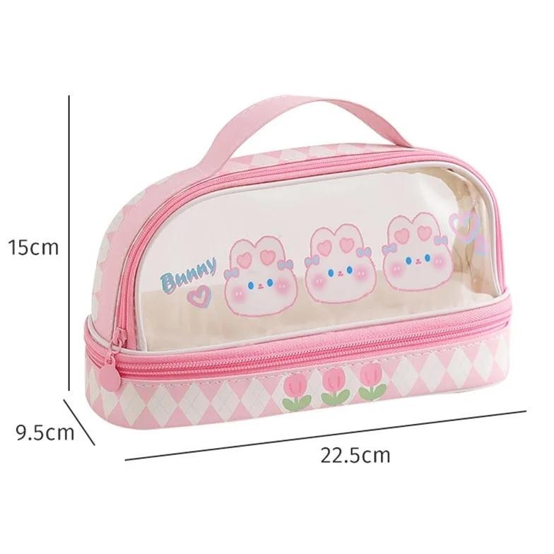

KJ!! TEMPAT PENSIL ANAK PERLENGKAPAN ALAT TULIS SEKOLAH SOUVENIR ULANG TAHUN PENCIL CASE TRANSPARAN POUCH ZR0679